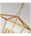 Suspension Hinkley Acier,cristal Laiton vieilli
