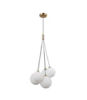 Perlos Pendant Steel Honey Brass