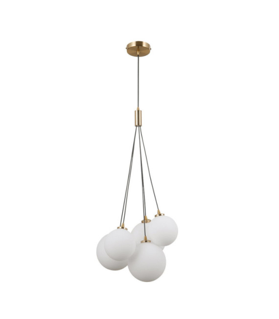 Perlos Pendant Steel Honey Brass