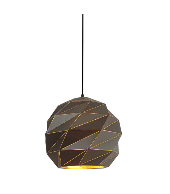 Lampadario Palermo In Acciaio Antracite