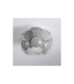Plafonnier Santina Plastique Gris