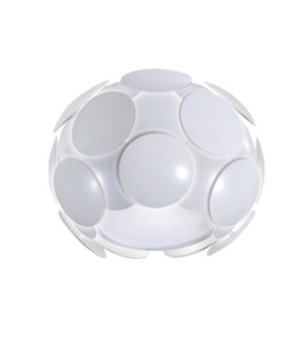 Aplique Santina Plástico Blanco