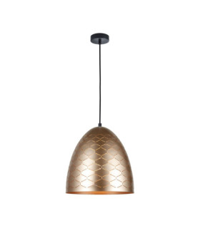 Leilani Pendant Steel Gold