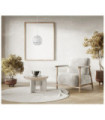 Paulela Suspension White Steel