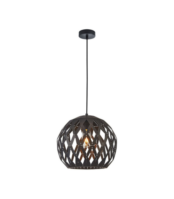 Suspension Hilo Acier Noir