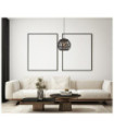 Hilo Suspension Black Steel