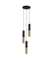 Isidora Pendant Steel, Black Aluminum, Antique Bronze