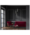 Isidora Pendant Steel, Aluminum Chrome, Black, Gray