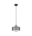 Lomica Black Steel Pendant Lamp