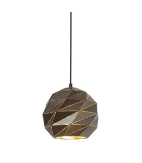 Suspension Palermo Acier Anthracite