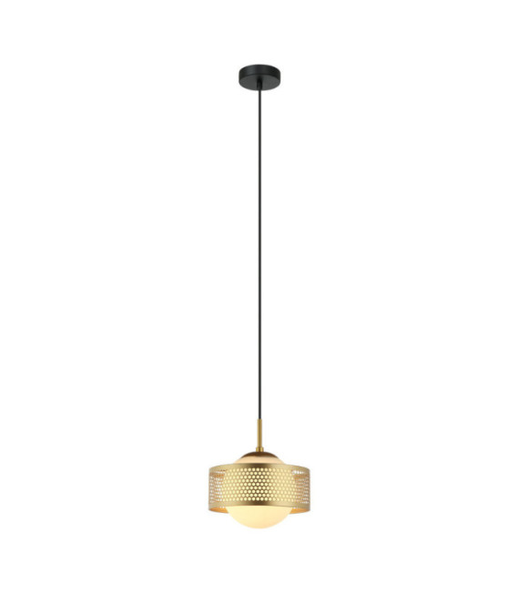 Lomica Pendant Steel Gold