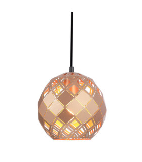 Suspension Paulela Verre,Acier Or