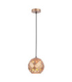 Paulela Pendant Glass, Steel Gold