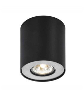 Plafonnier Shannon Aluminium Noir