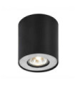 Plafonnier Shannon Aluminium Noir