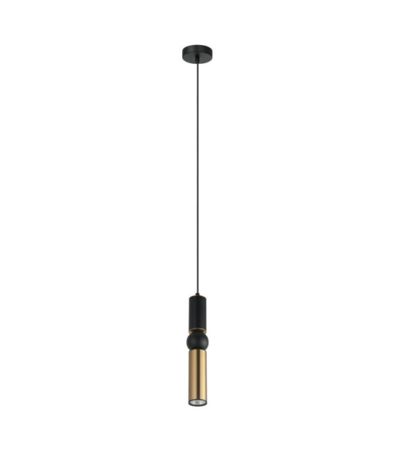 Lampadario Isidora Acciaio, Alluminio Nero, Bronzo Antico