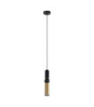 Suspension Isidora Acier,Aluminium Noir, Bronze Antique