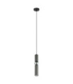 Suspension Isidora Acier,Aluminium Chrome, Noir, Gris