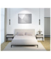 Suspension Isidora Acier,Aluminium Chrome, Noir, Gris