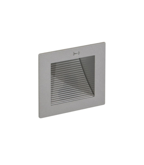 Aplique exterior Moderno Aluminio Plata