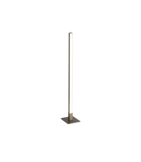 Tribeca LED table lamp Mild steel, aluminum White, satin silver