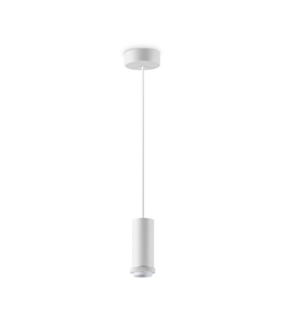 MIX Pendelleuchte aus Metall, weißes PVC
