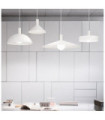MIX Pendant Metal, White PVC