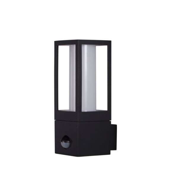 Avenue aplique exterior Aluminio, policarbonato Negro
