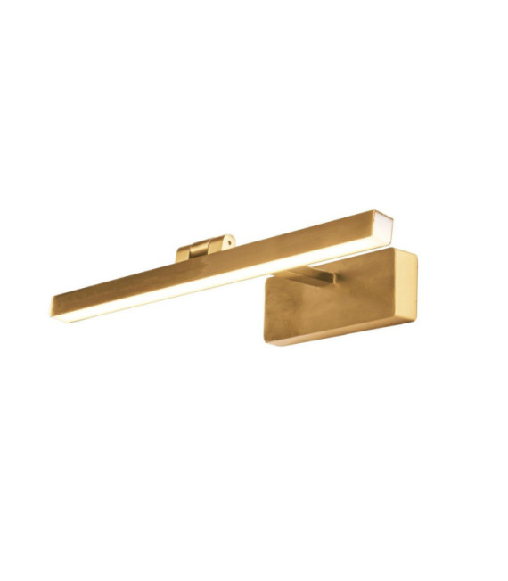 Bilderleuchte „Corfu“ Weichstahl, Aluminium Messing