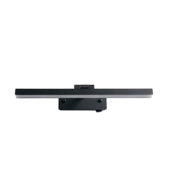Corfu Bilderleuchte Baustahl, Aluminium Schwarz