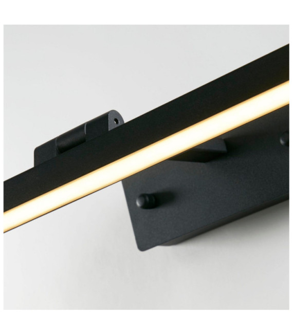 Corfu picture light Mild steel, aluminum Black