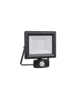 Lampe sur pied extérieur Flood Verre,Métal,Aluminium Noir