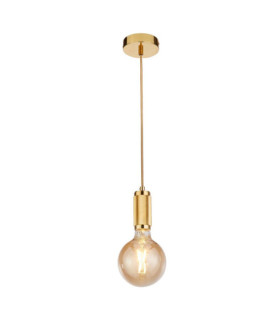 Pendant Lamp Pendant Light Mild Steel Gold