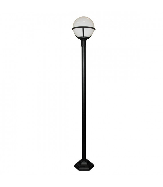 Lampada da terra Glenbeigh, polimero e policarbonato, 106 cm