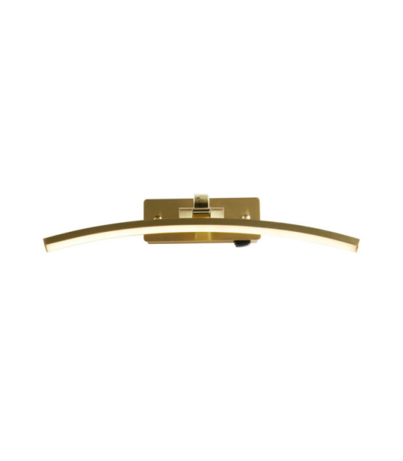 Applique à tableau Santorini Acier doux,aluminium Laiton