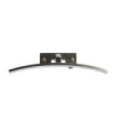 Santorini picture light Mild steel, Chromed aluminum, Silver