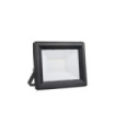 Outdoor LED floor lamp Glass, Metal, Aluminum Black
