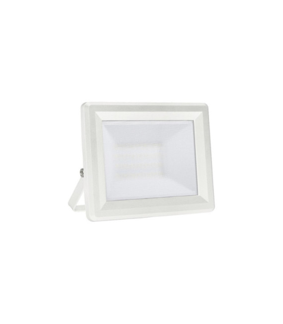 LED-Stehleuchte für den Außenbereich, Glas, Metall, Aluminium, Weiß