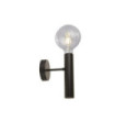 Dulwich wall light Mild steel Matt black