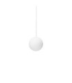 Suspension Mapa Métal Blanc