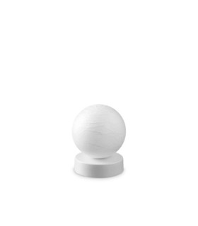 Lampe de table Carta Plastique Blanc