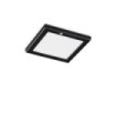 Recessed downlight AURA Plastic Black