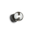 PERLAGE wall light Glass, Black metal