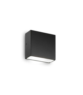 Aplique de exterior Tetris-1 Metal, Aluminio negro