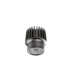DYNAMIC Einbau-Downlight Metall, Aluminium Mattschwarz