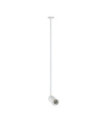 Spot GALILEO Métal,Aluminium Blanc