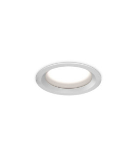 Recessed downlight Basic Plastic, Aluminum Matt White