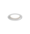 Downlight encastré Basic Plastique,Aluminium Blanc Mat