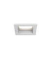 Downlight encastré Basic Plastique,Aluminium Blanc Mat