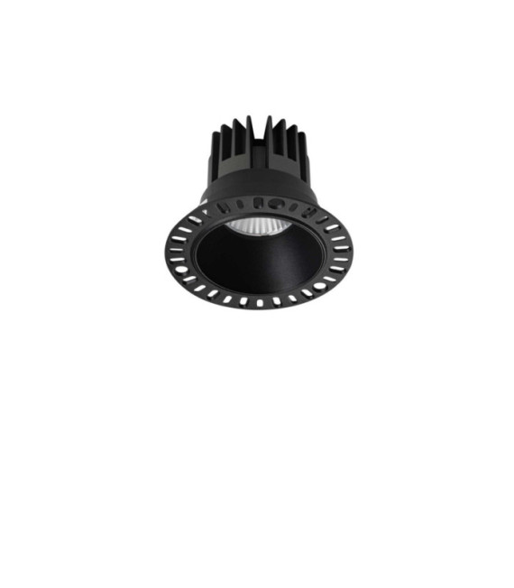 Downlight empotrable Game Aluminio Negro